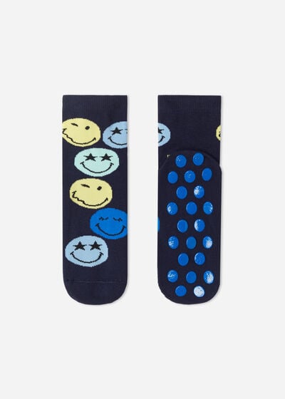 Detské protišmykové ponožky s motívom SmileyWorld®