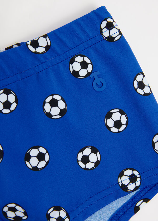 Boys' Boxer-Style Swimming Trunks Panama