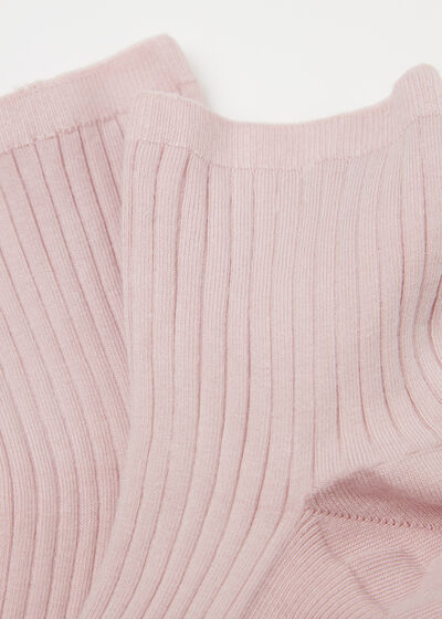 Ribbed Short Socks