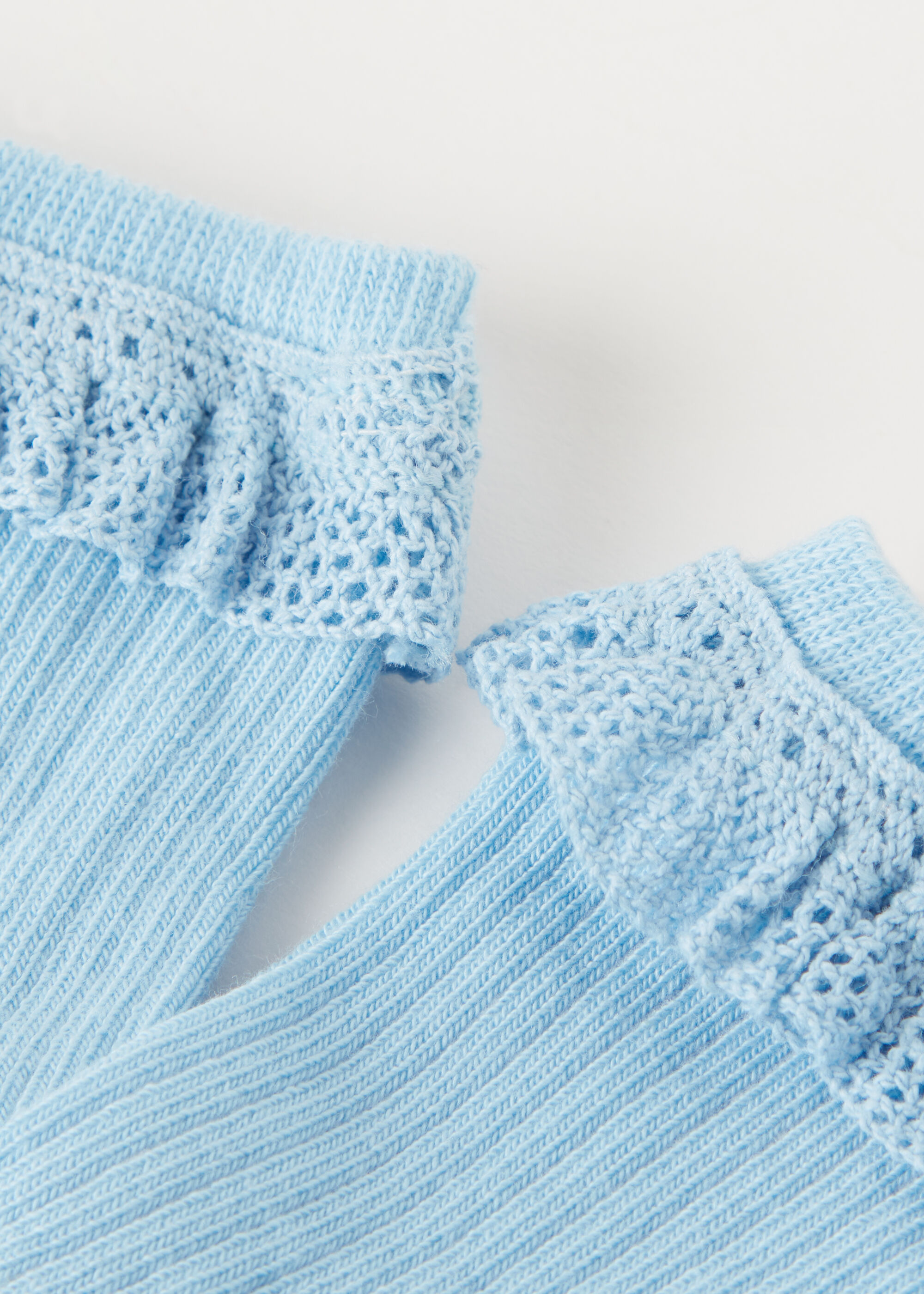 Girls’ Short Socks with Ruffle