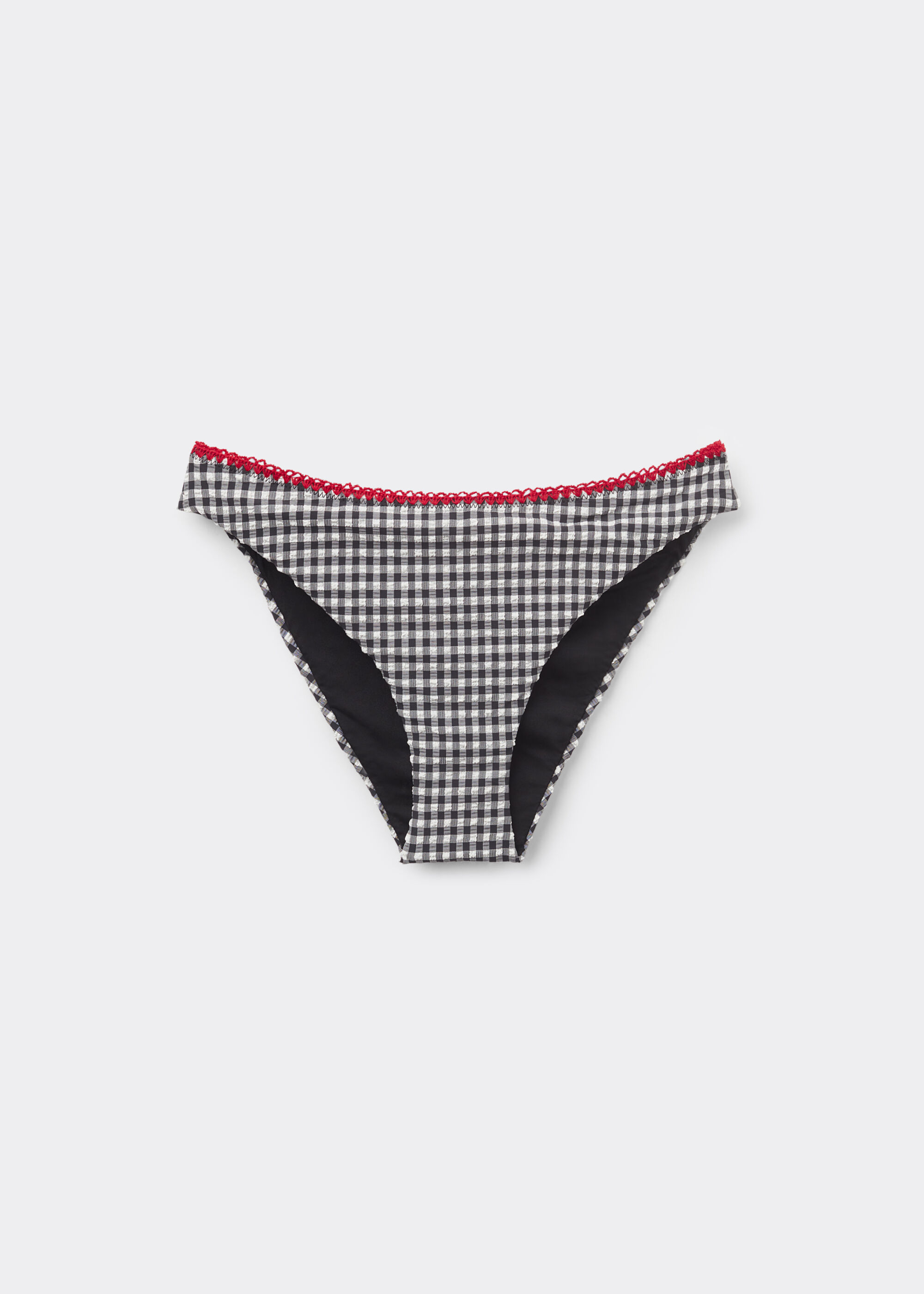 Braguita Clásica Bikini Cherry Vichy