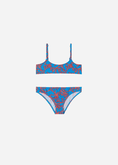 Bustier-Bikini für Mädchen Bali