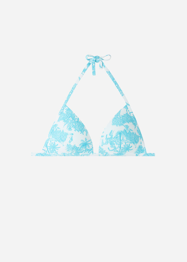 Trojúhelníková podprsenka se stupňovitou vyztuží k plavkám Sorrento