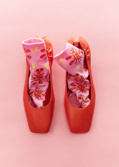 Food-Patterned Socks