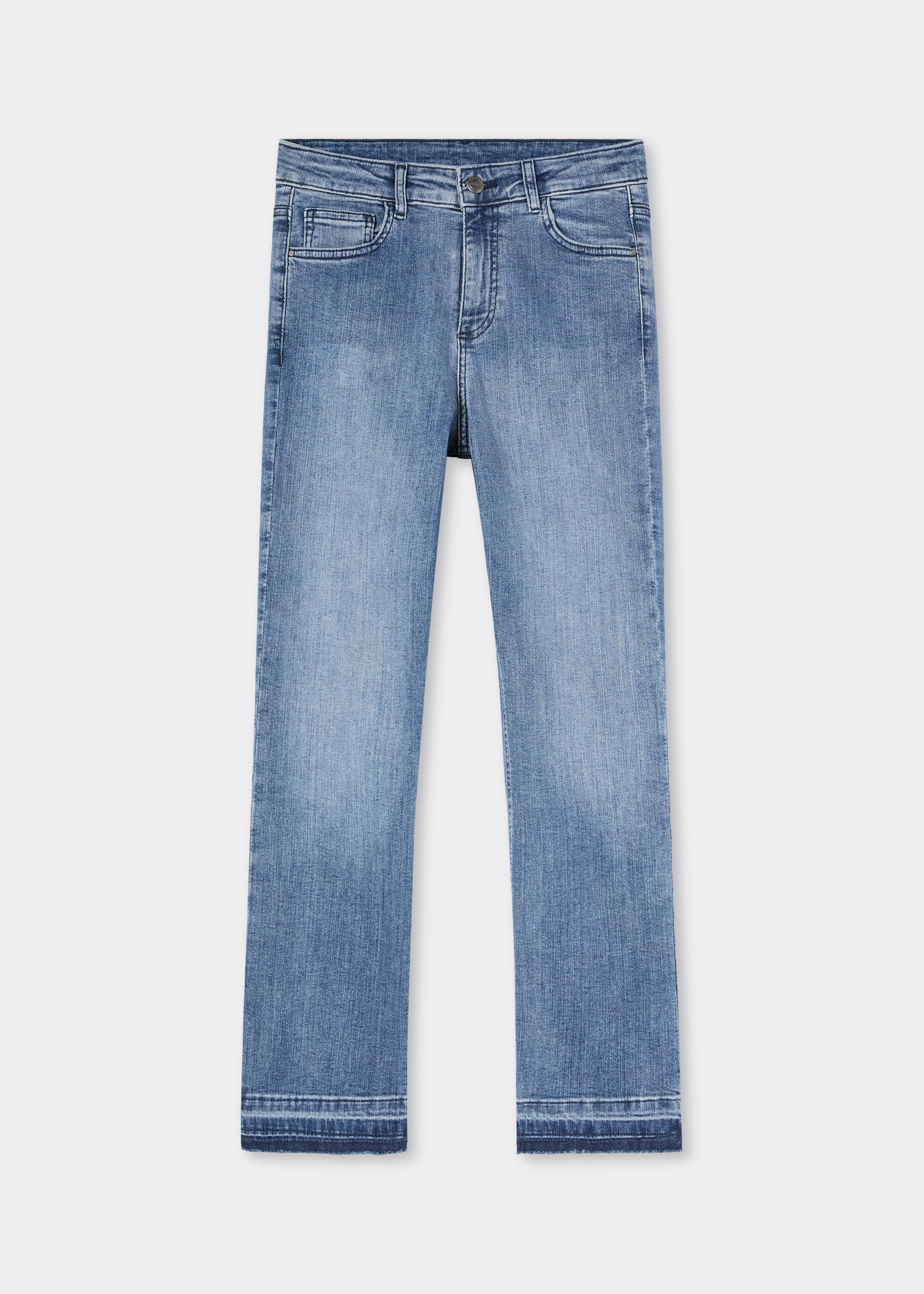 Jeans a Zampa Cropped