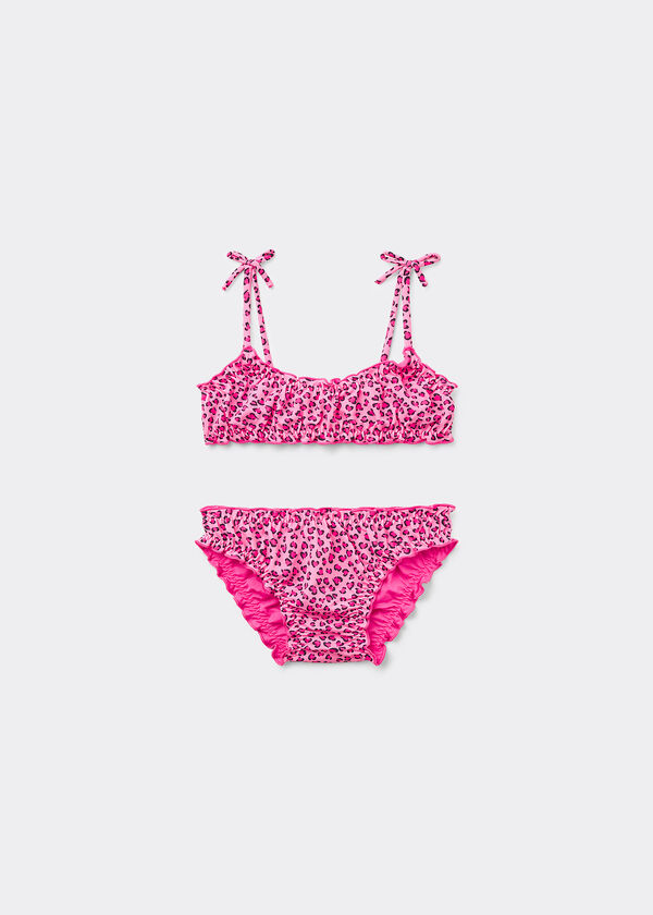 Bikini Girls’ Pink Animalier