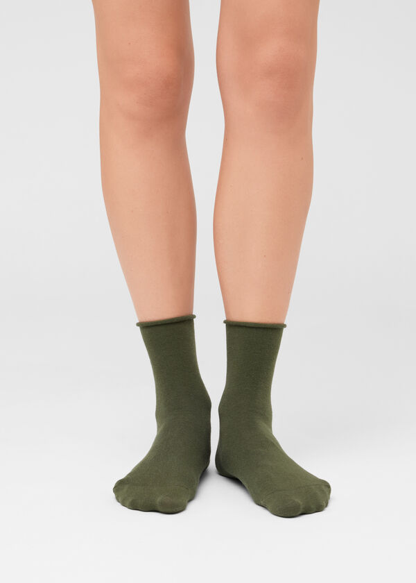 Ankle Socks with Cashmere