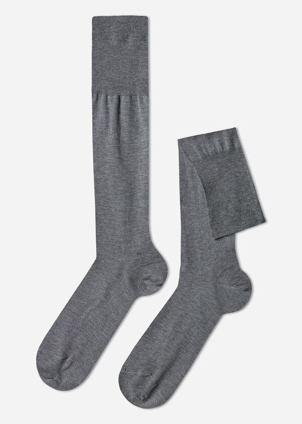 Men’s Long Lisle Thread Socks