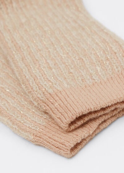 Glitter Socks with Cashmere