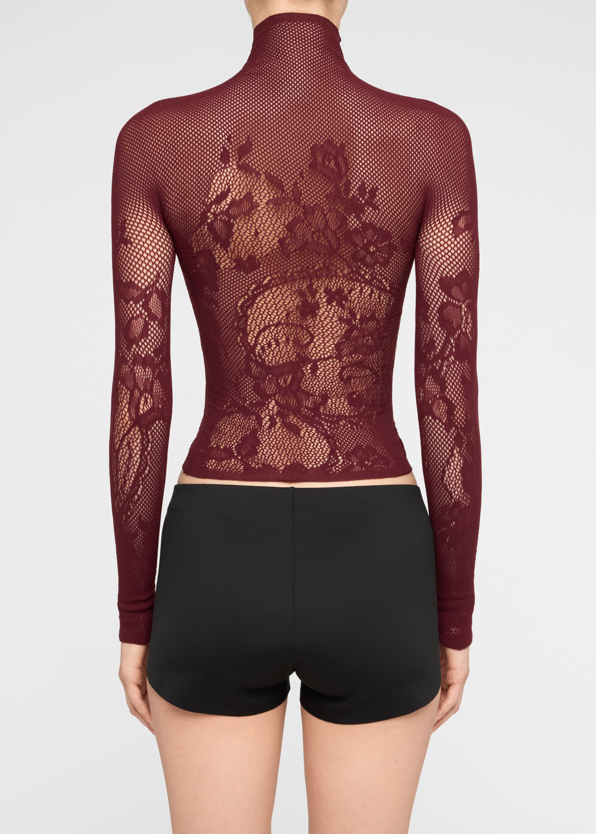 Liberty Floral Fishnet Top