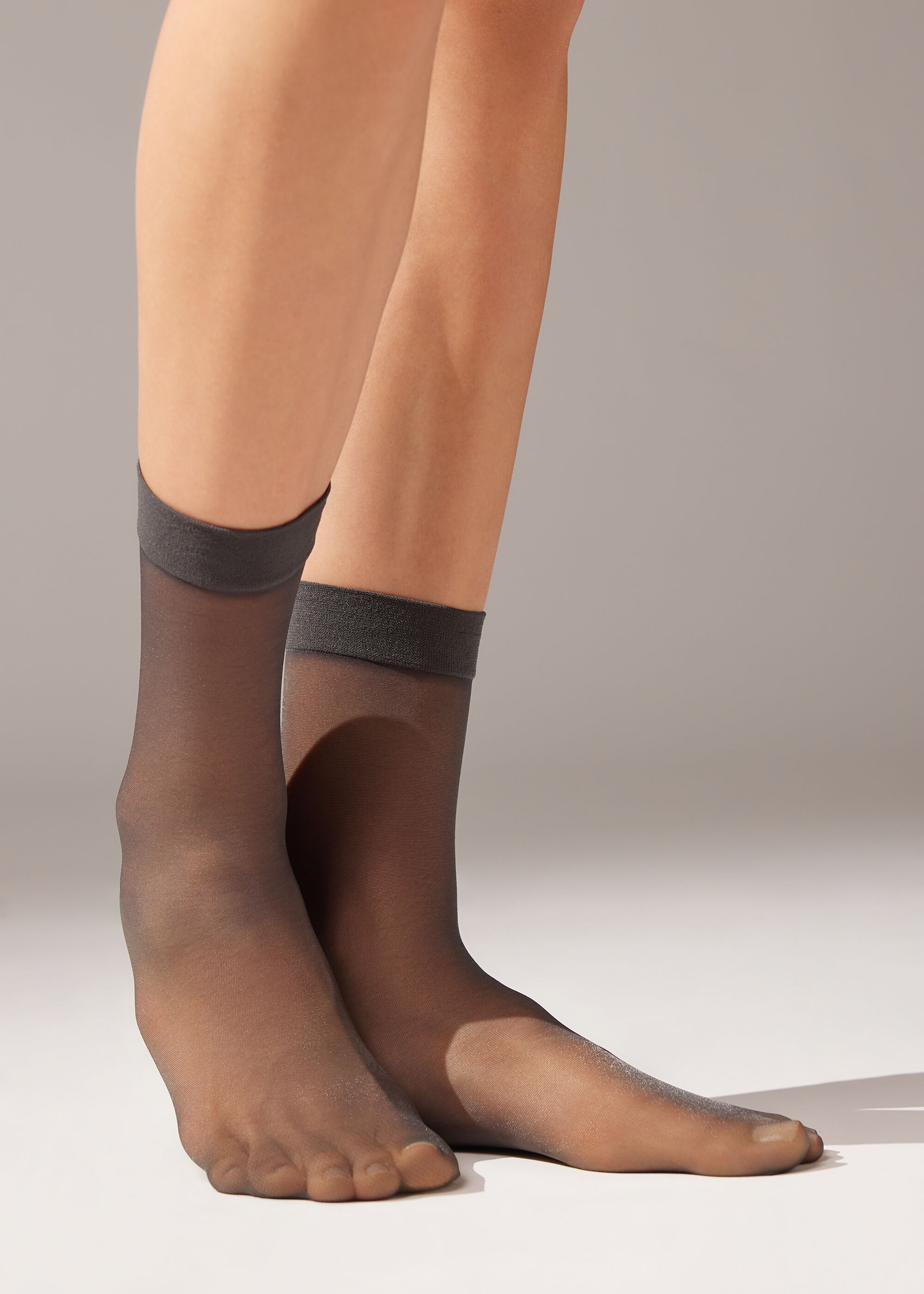 Transparente Socken 20 Denier