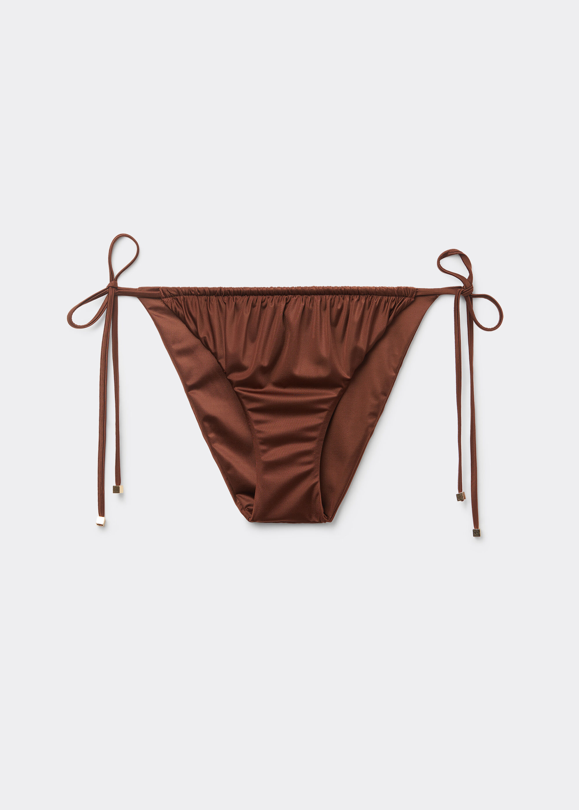 Bikinislip met Bandjes Shiny Satin
