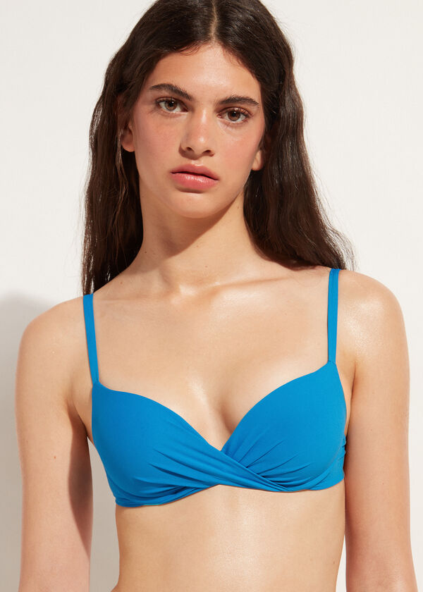 Soft Graduated Super Padded Push-up Swimsuit Top Indonesia - Calzedonia
