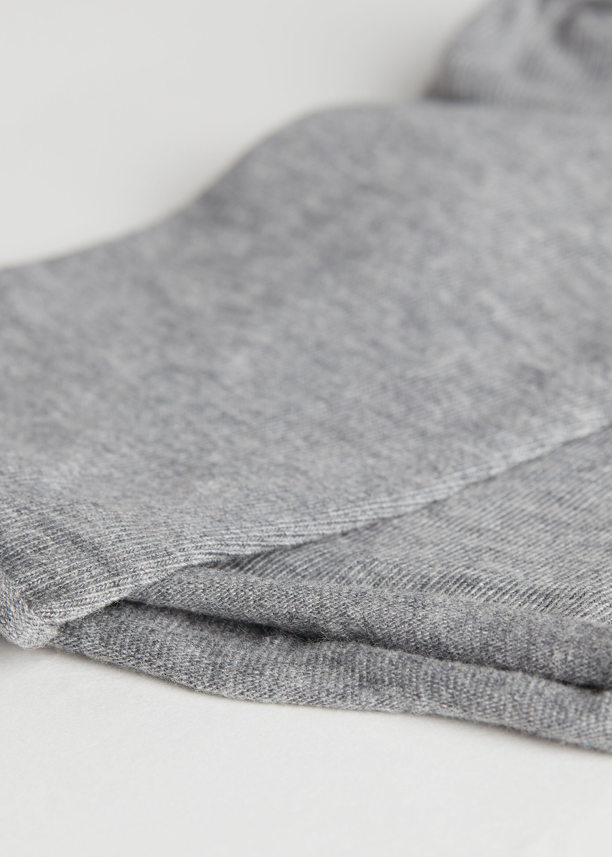 Short Cuffed Cotton Socks