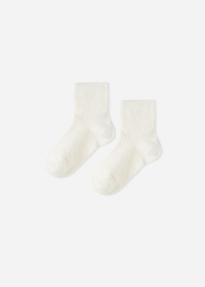 Kaşmir Kısa Bebek Çorabı