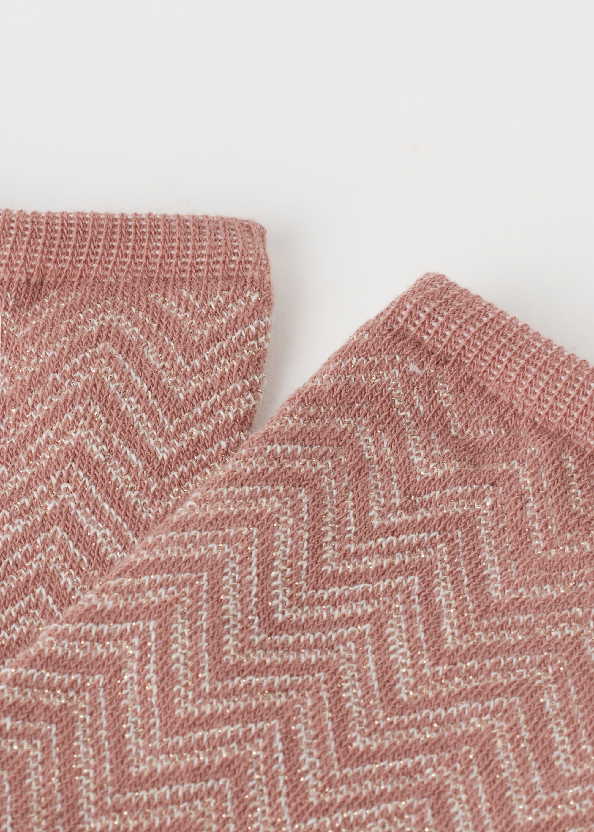 Chevron Stripe Short Socks