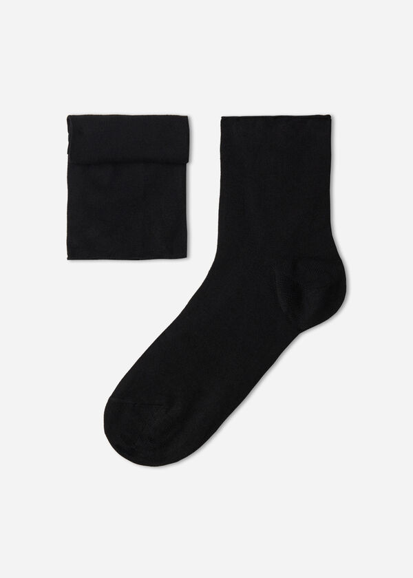 Men’s Casual Short Socks with Soft Cuff