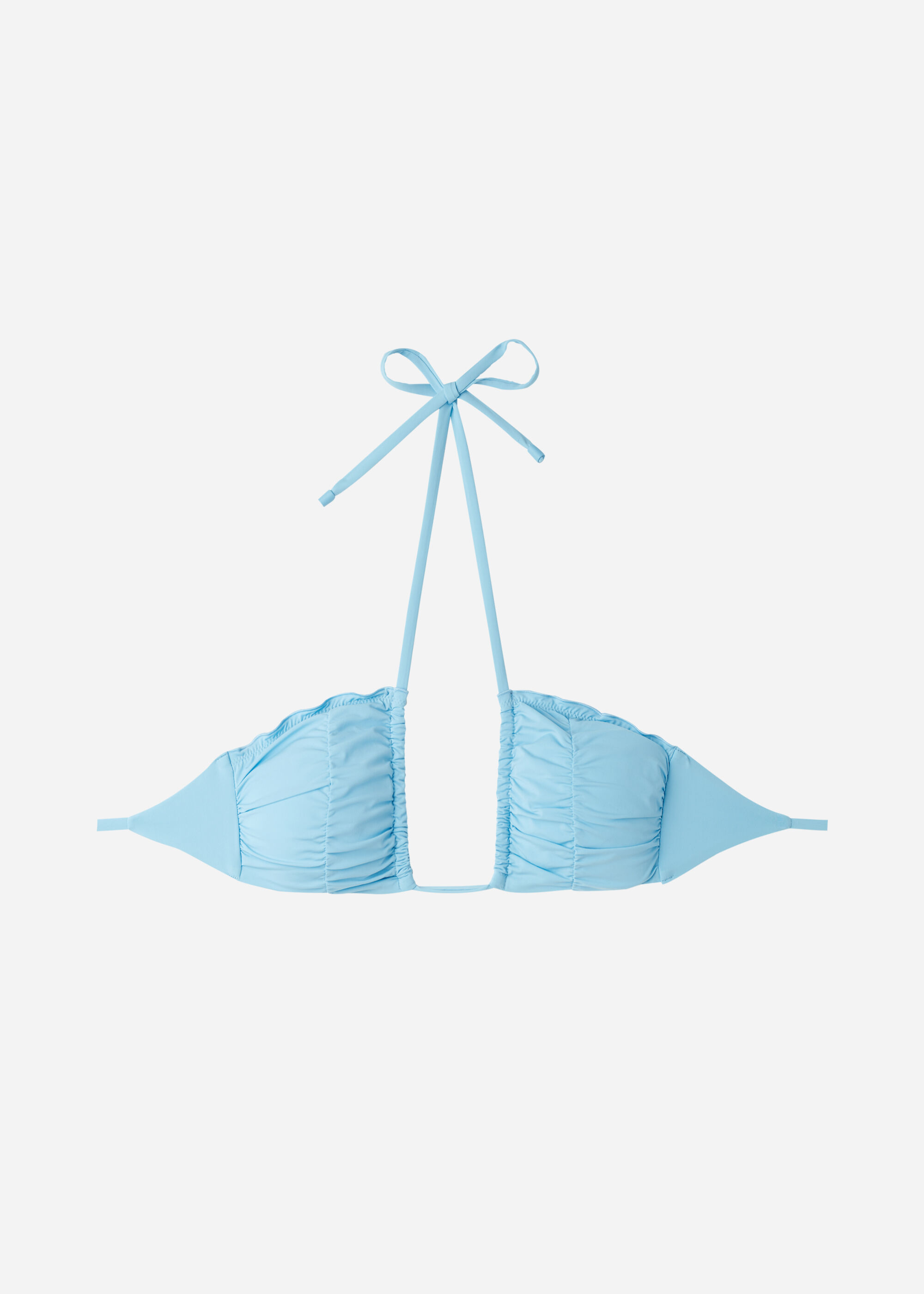 Drawstring Bandeau Bikini Top Islamorada