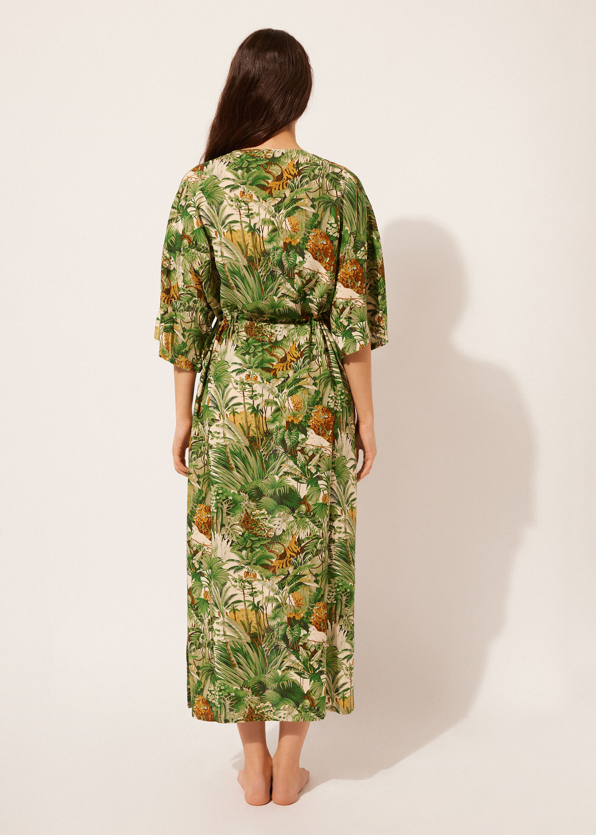 Kimono Lungo Savage Tropics