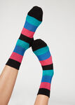 Stripe Patterned Short Socks