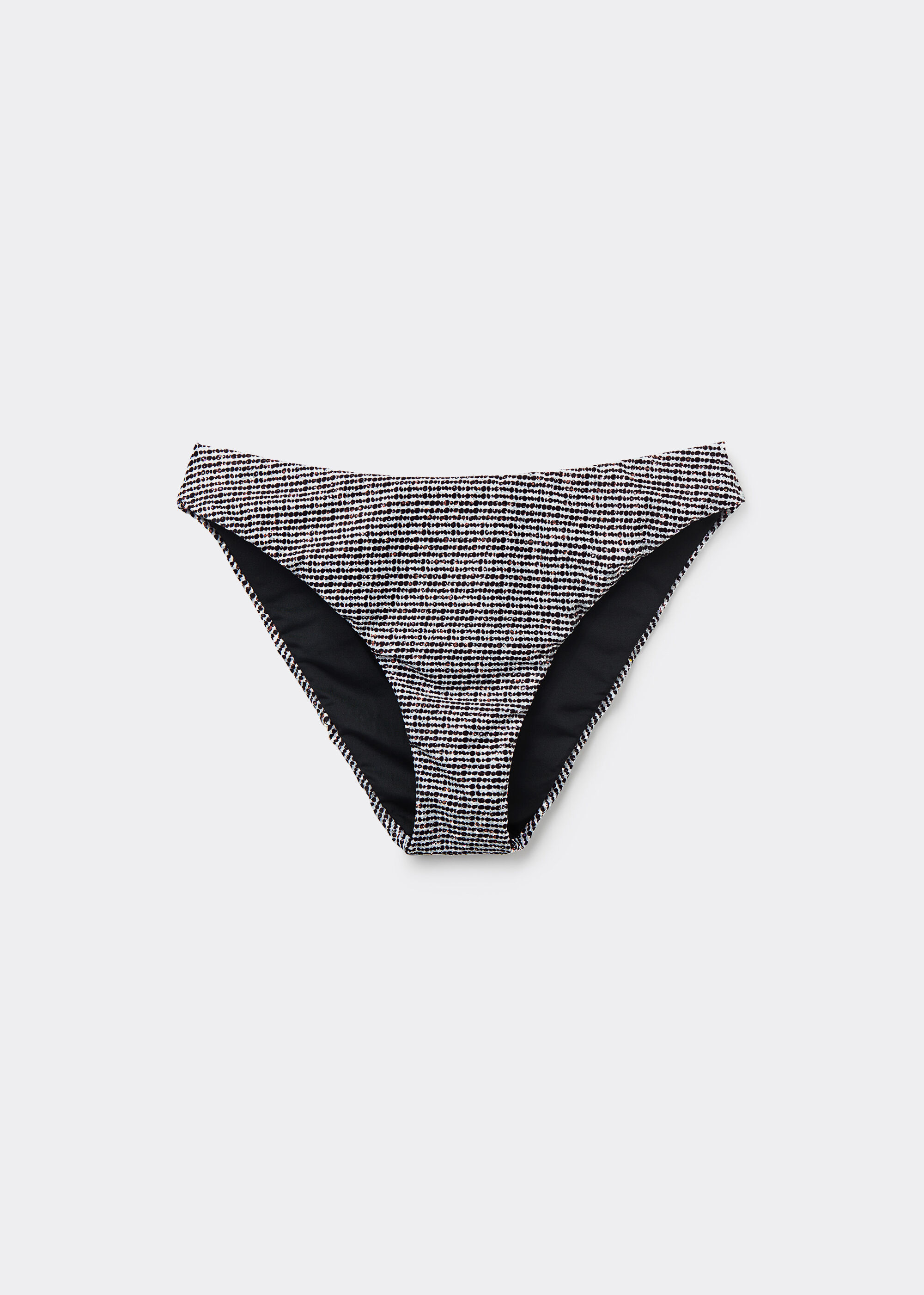 Bikini Bottoms Black Dots