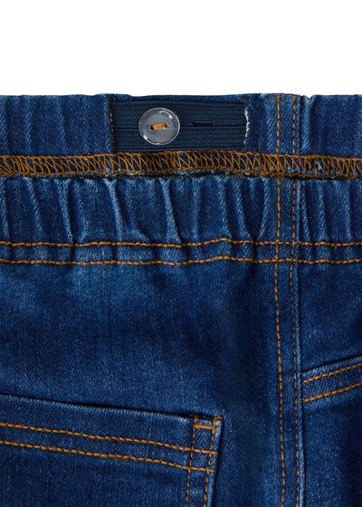 Girls&rsquo; Denim Leggings