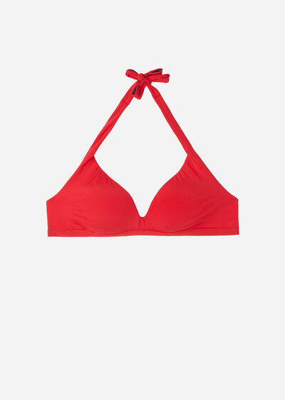 Soft Padded Triangle Swimsuit Top Indonesia