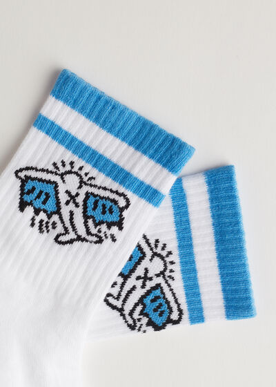 Detské krátke športové ponožky Keith Haring™