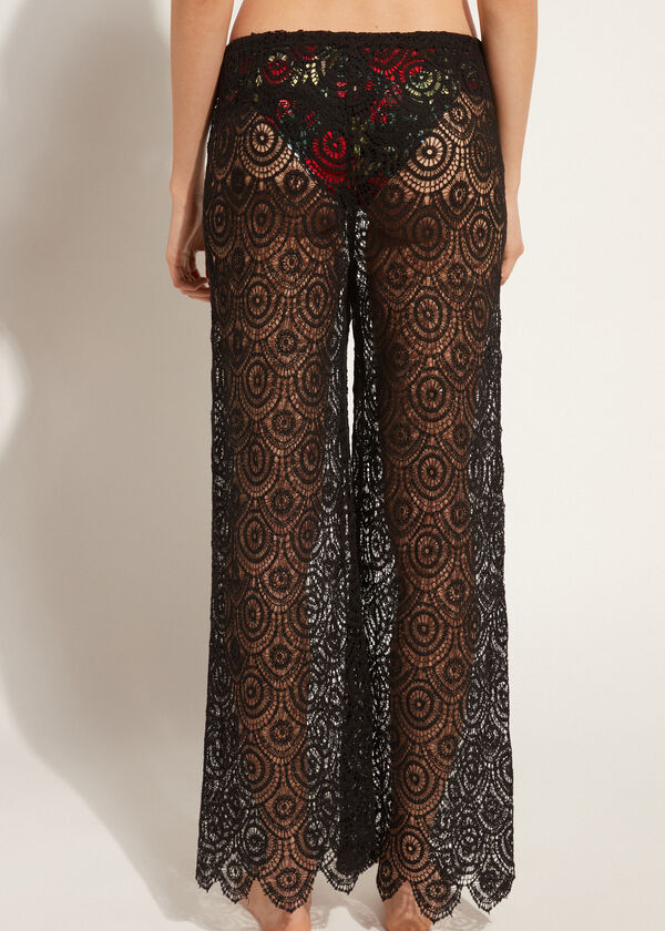 Long Crochet Pants