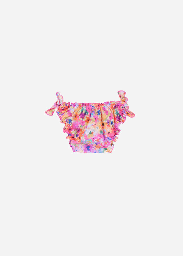 Bikini gaćice za djevojčice Blurred Flower