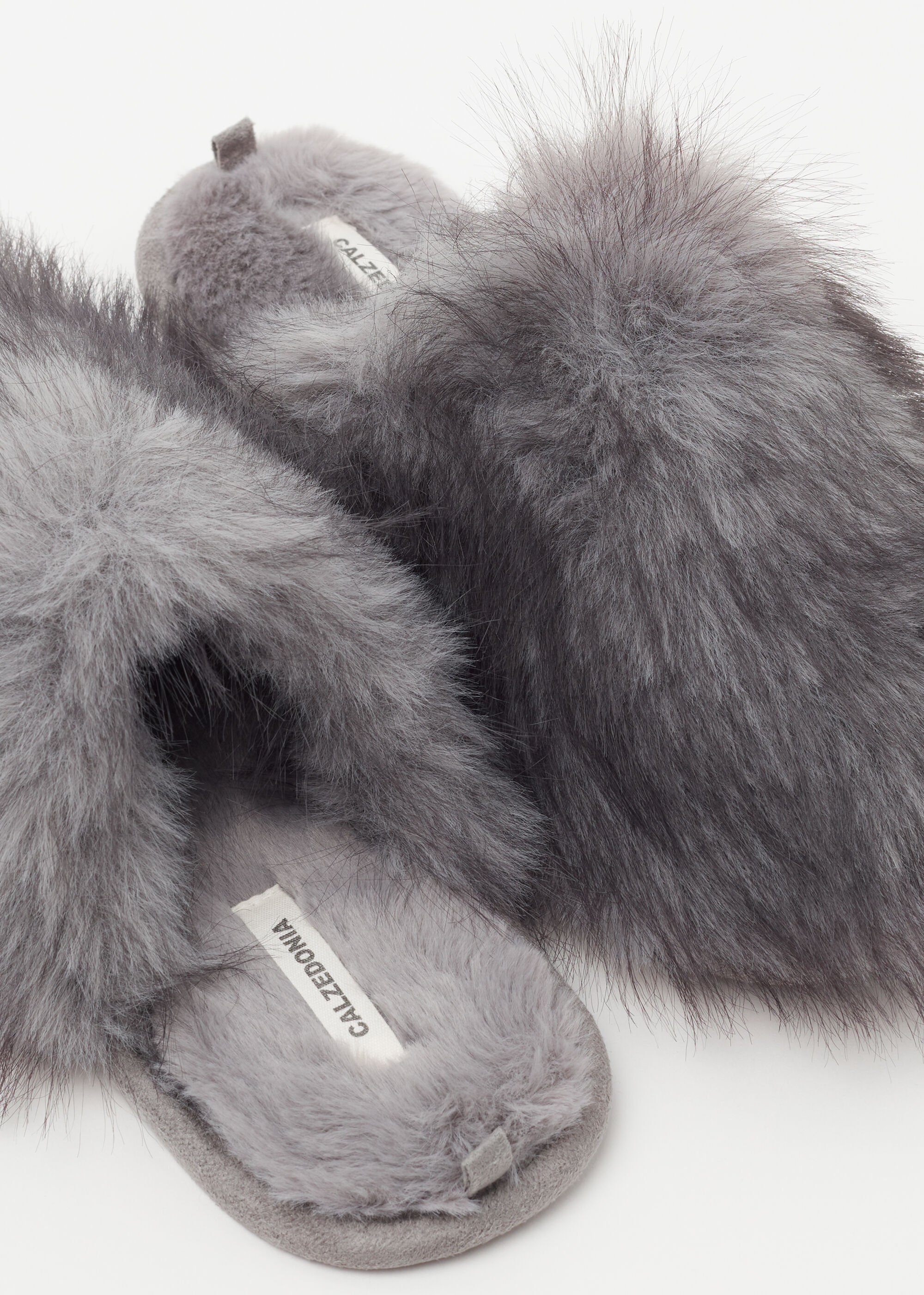 Faux-Fur Slippers