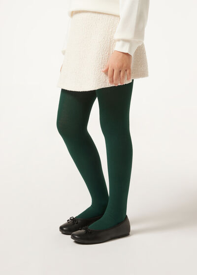 Girl Eco Cotton Tights