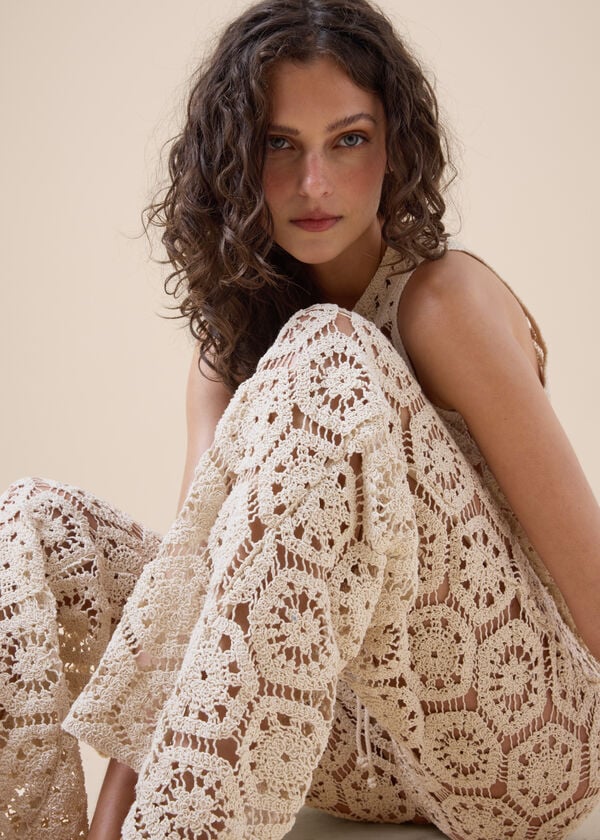 Crochet Palazzo Trousers