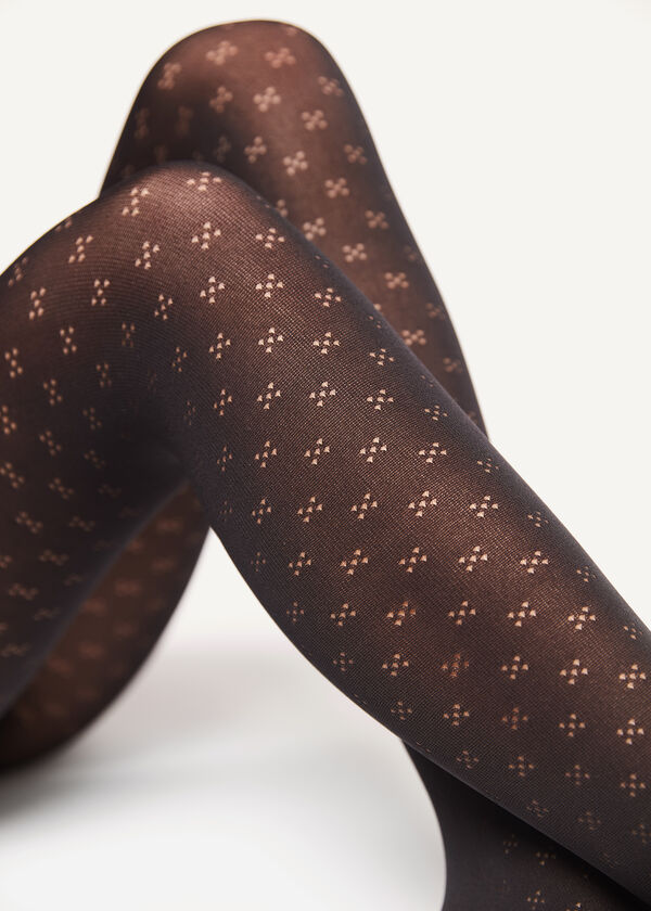 50 Denier Micro-Perforated Fishnet Tights