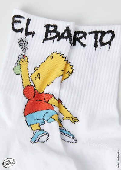 The Simpsons Short Sport Socks