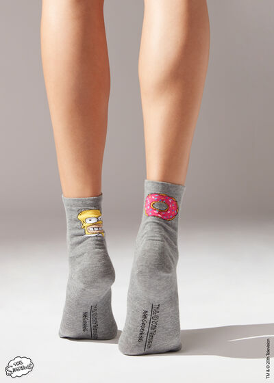 The Simpsons Short Socks