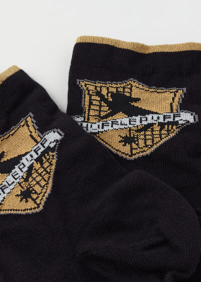 Harry Potter Short Socks with Glitter