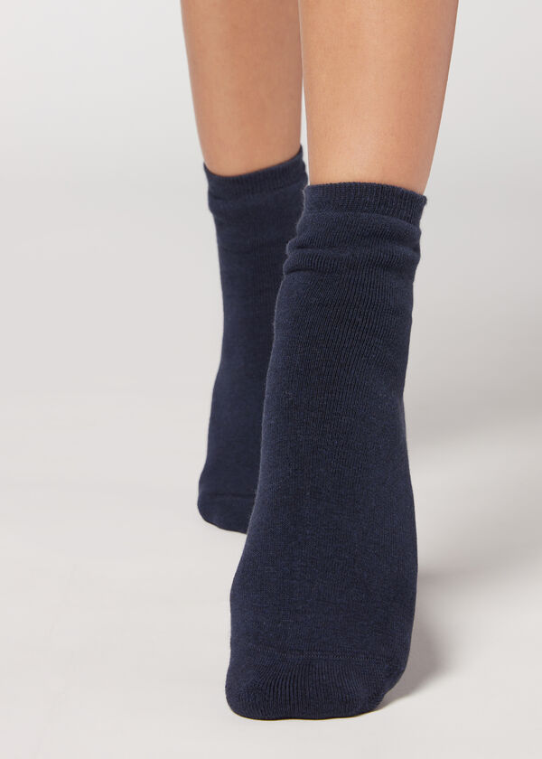 Short Cotton Thermal Socks - Short socks - Calzedonia