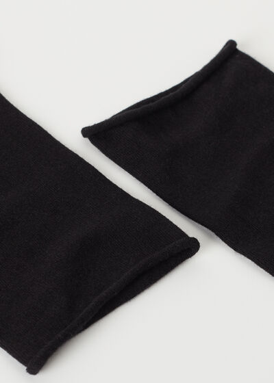 Calcetines cortos de algodón sin puños