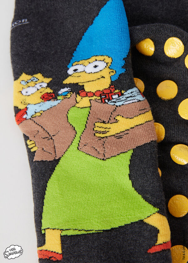 Protuklizne čarape, s motivima iz crtića The Simpson