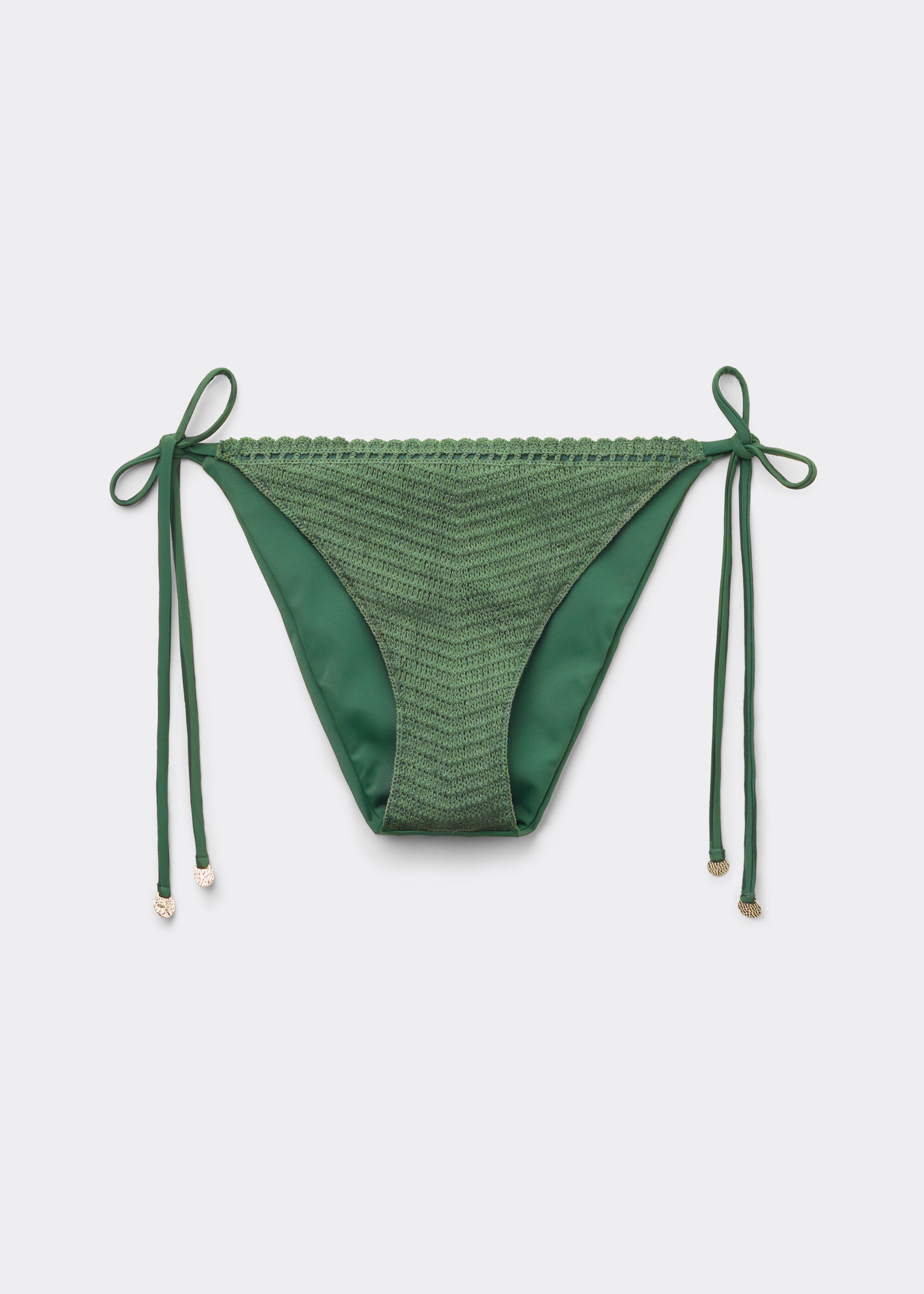 Bas de maillot à lanières Classic Crochet