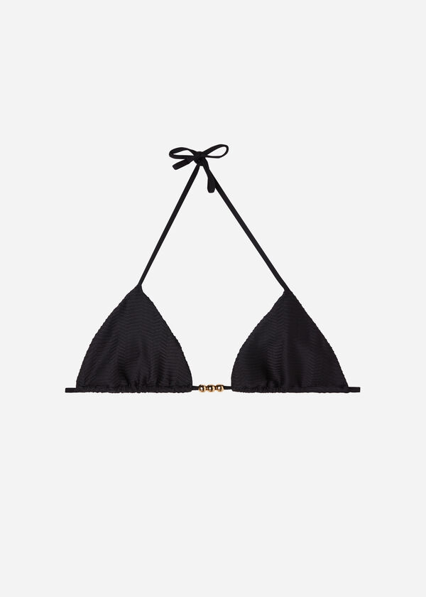 Kaydırılabilir Üçgen Bikini Üstü Casablanca