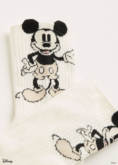Meias Curtas Rato Mickey Disney