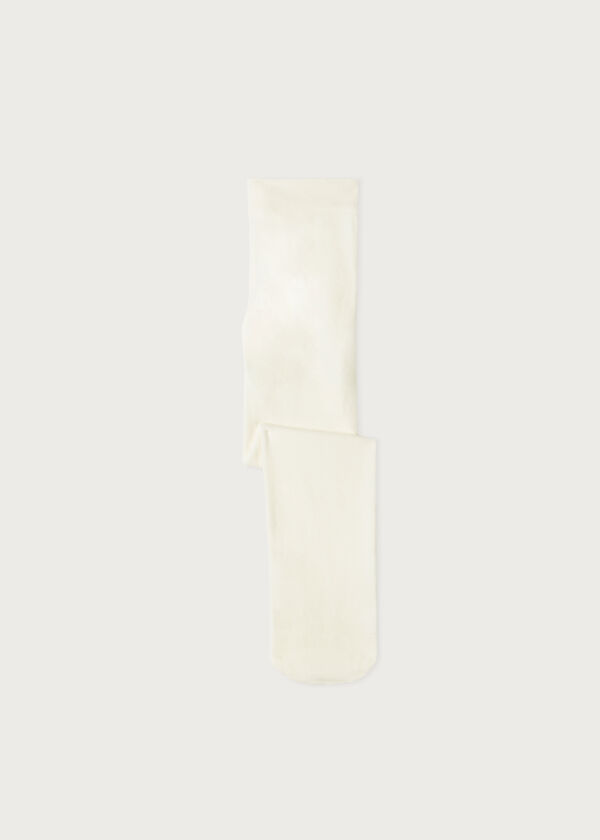 Strumpfhose aus Eco-Baumwolle für Mädchen