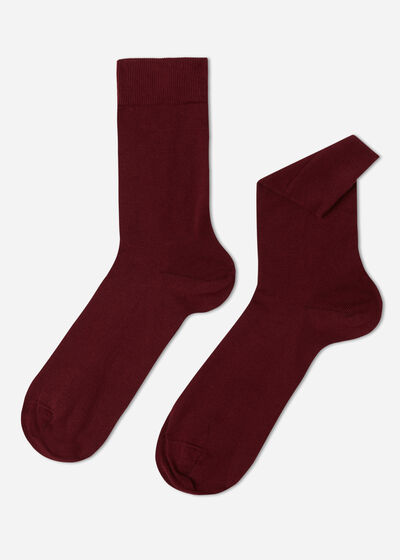 Muške tople kratke pamučne čarape