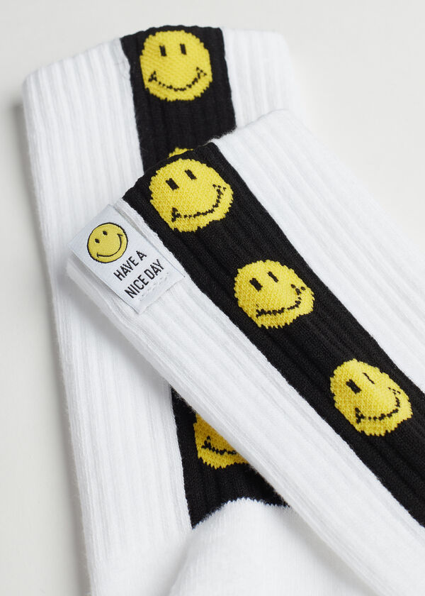 Chaussettes courtes de sport Smiley® pour homme