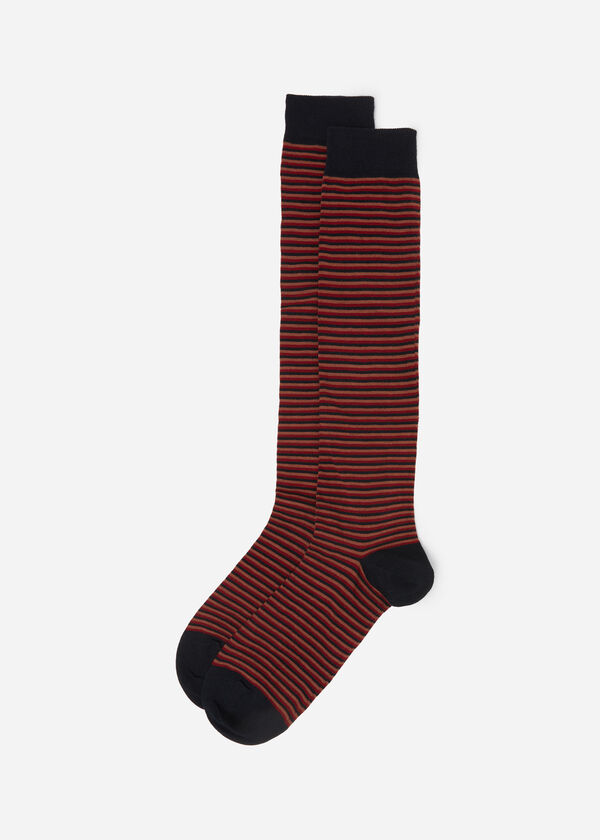 Men’s Striped Long Socks