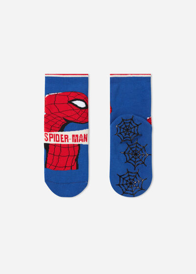 Dětské protiskluzové fotbalové ponožky Spiderman