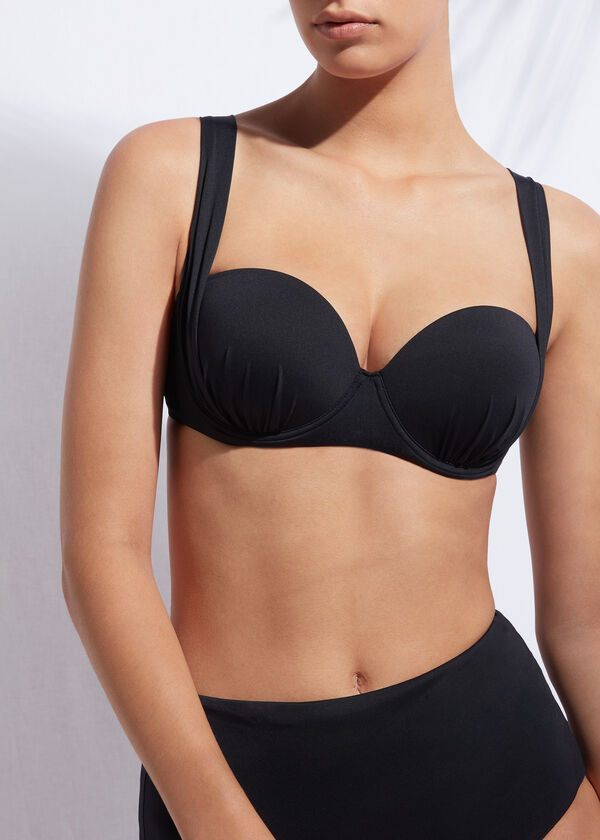 Push-Up Bandeau Swimsuit Top Indonesia - Calzedonia