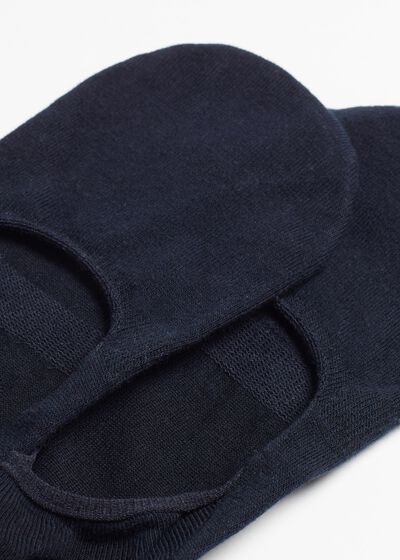 Calcetines invisibles unisex de algodón
